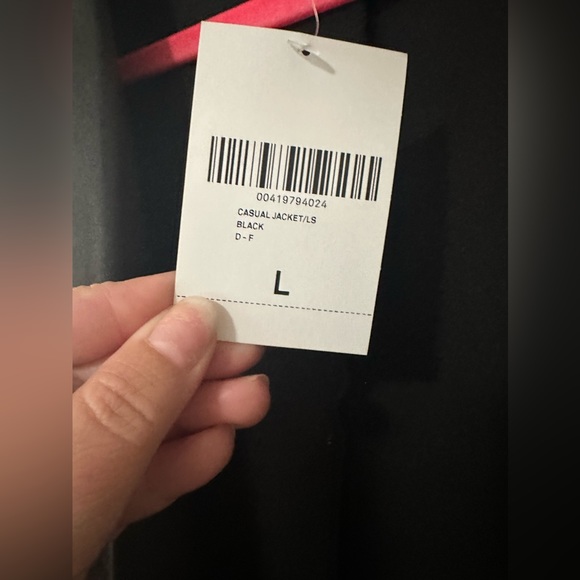 NWT-Women’s Forever 21 Black Coat. Size Large. - Picture 4 of 12